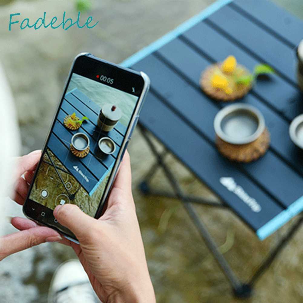 Bàn Xếp Nhỏ Bằng Hợp Kim Nhôm Chuyên Dùng Mang Đi Cắm Trại