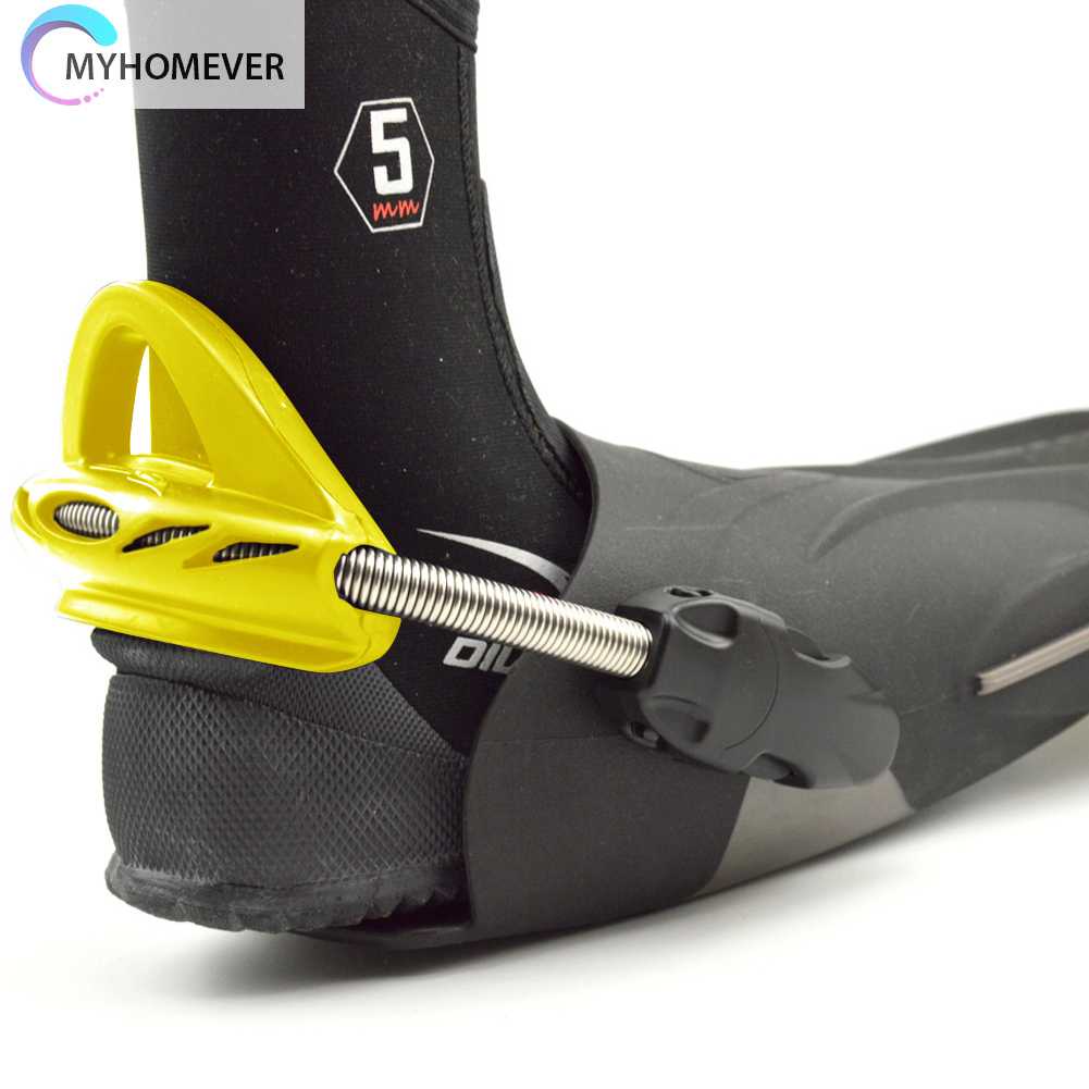 Set 2 Dây Đeo Gót Chân Chống Trượt Bằng Inox Chuyên Dụng Khi Đi Lặn