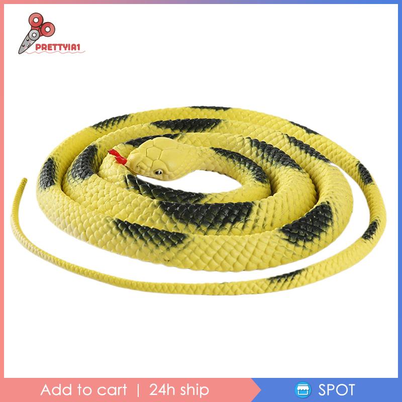 Rắn Cao Su 0cm Trang Trí Halloween [Prettyia1]