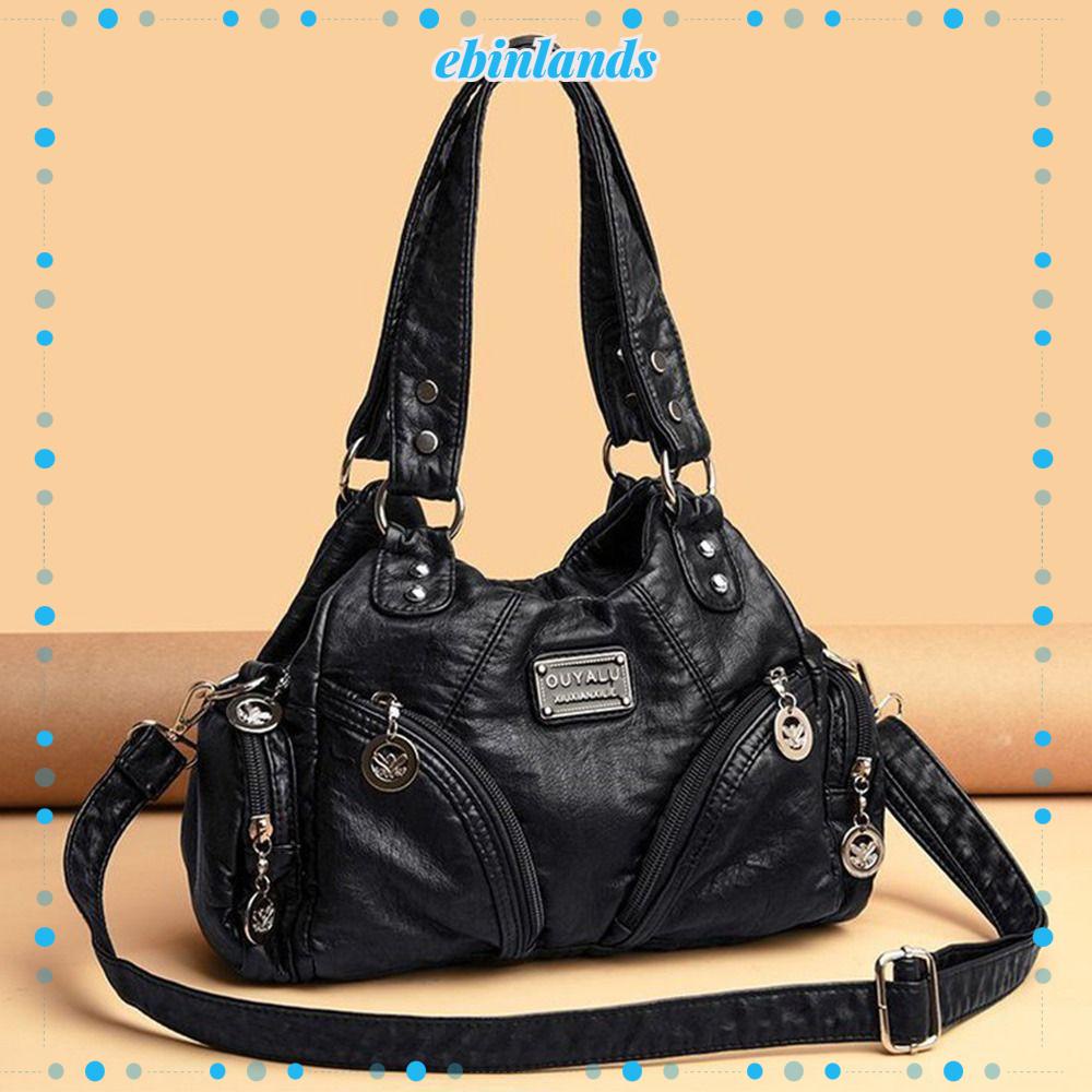 Túi Xách Da PU Phong Cách Anh Quốc