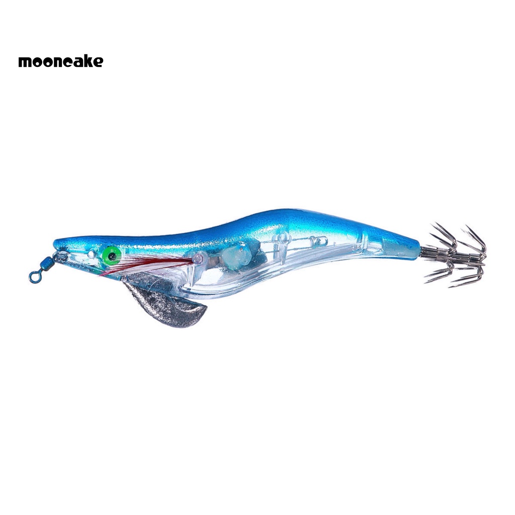 &lt; Mooncake &gt; Mồi Câu Cá Giả Hình Tôm Nhiều Móc Dễ Lắp Đặt