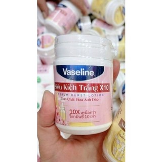 [Sỉ-Rẻ] Kích trắng Vaseline X10 hủ 250g