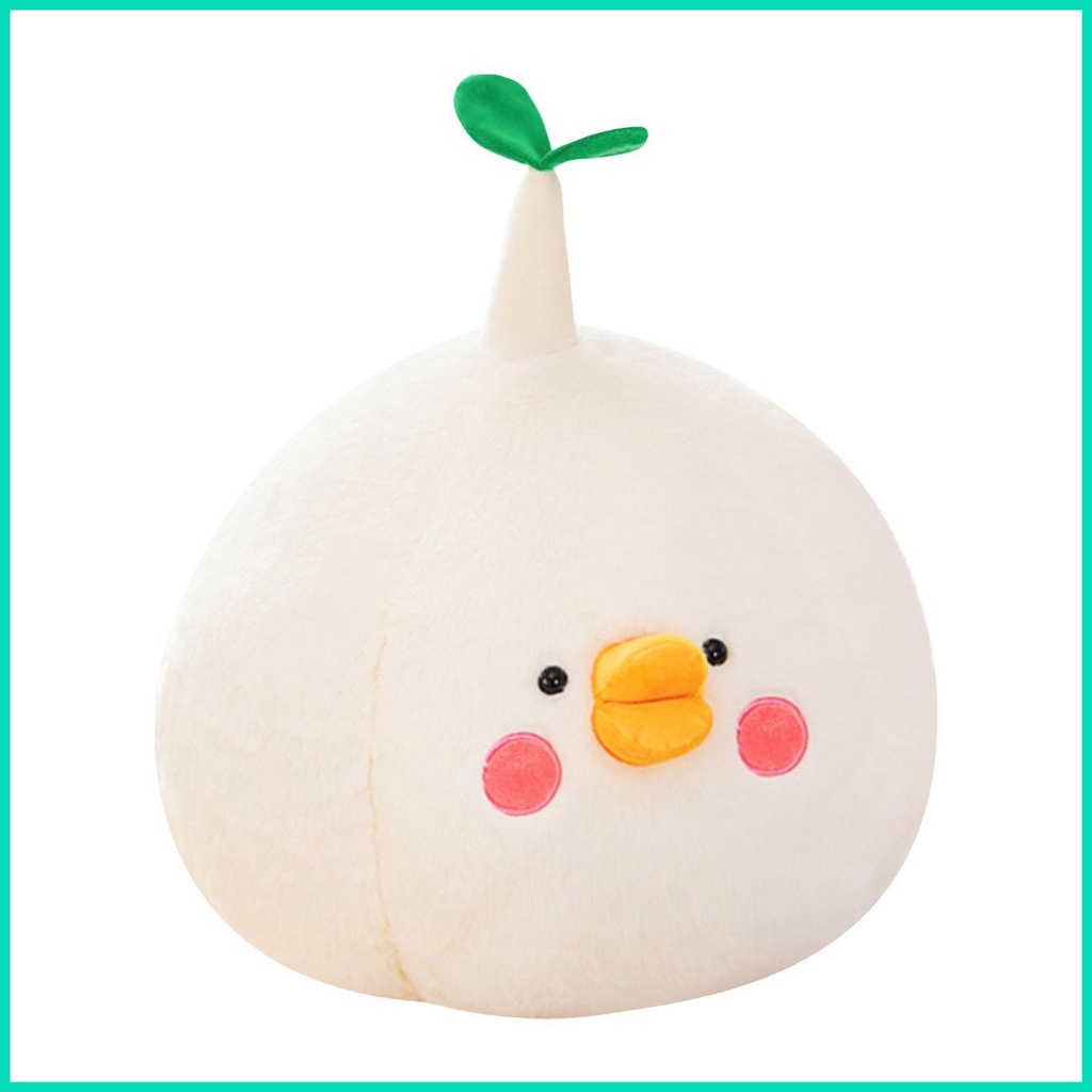 Đồ Chơi Nhồi Bông Hình Chú Vịt Hoạt Hình Dễ Thương Cho Bé