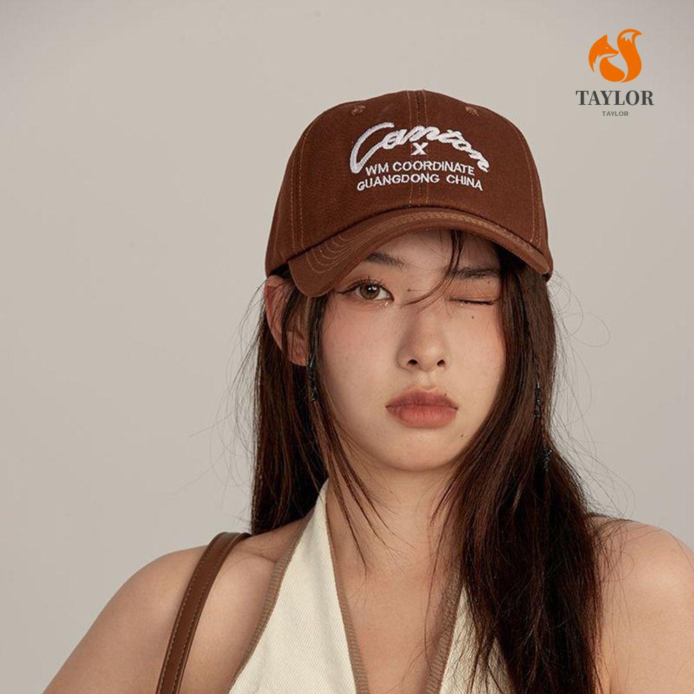 Mũ Lưỡi Trai Thêu Chữ TAYLOR1 Phong Cách Retro Thời Trang Cho Nam