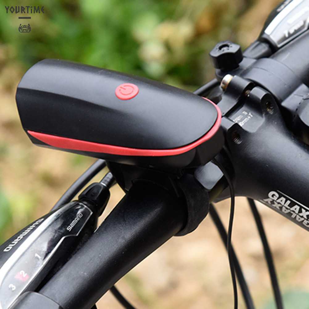 Đèn Pha LED 5W 240LM XPG Chống Thấm Nước Có Thể Sạc Lại Kèm Còi Cho Xe Đạp