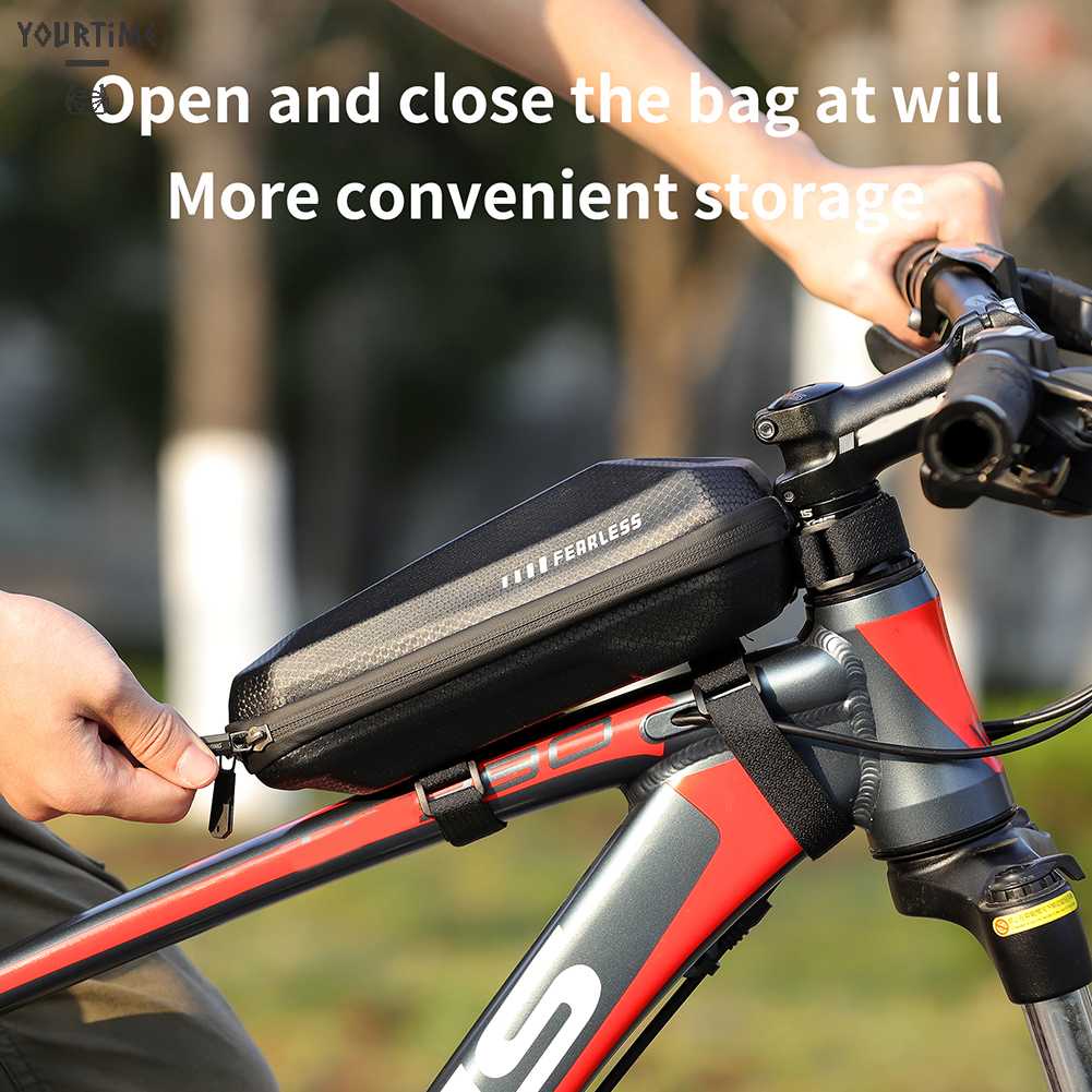 Túi Đựng Đồ Gắn Khung Trước Xe Đạp MTB Chống Thấm Nước Tiện Dụng