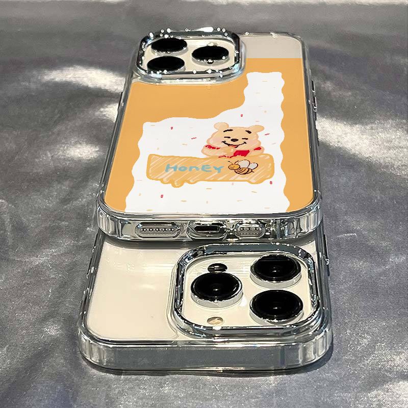 ✅Ốp Điện Thoại Mềm Chống Sốc Hình Gấu Pooh Cho Iphone 13 / max 14proxsplus 11 7 Iphone12In 8 7KPL