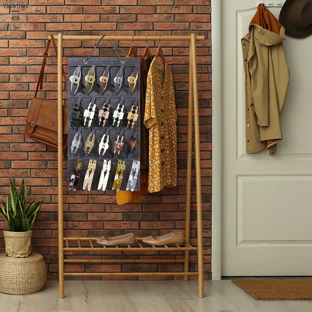 Túi Treo Tường Đựng Kẹp Tóc Tiện Lợi