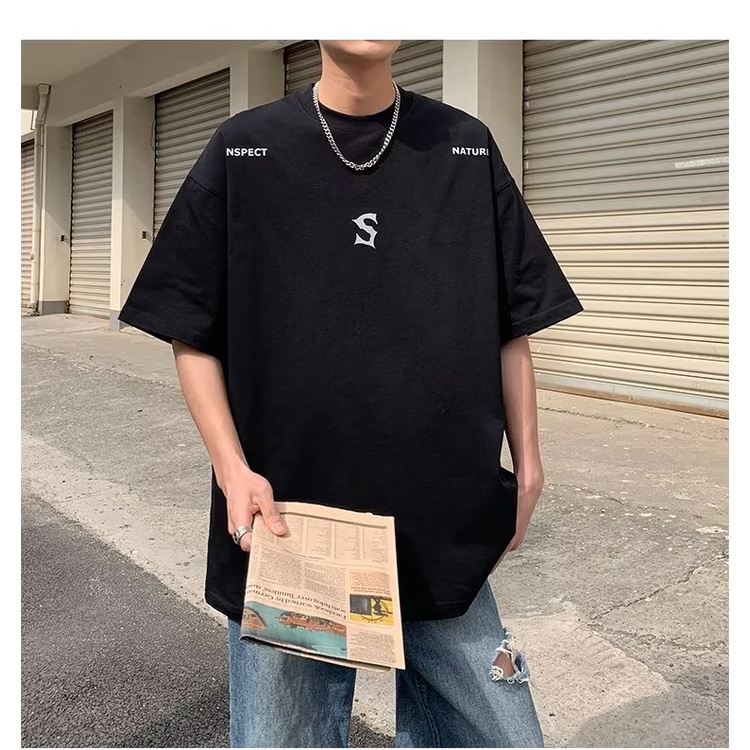 Áo Thun Ngắn Tay Phong Cách Đường Phố Thời Trang Mùa Hè Dành Cho Nam