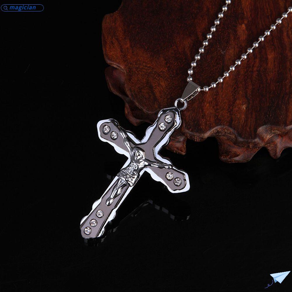 Vòng cổ Mặt Thánh Giá|Trang Sức Bằng Thép Không Gỉ Màu Sắc Độc Đáo