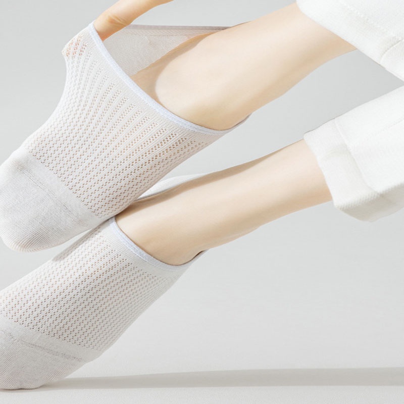 Đôi Vớ Bằng Vải Cotton Mềm Thoáng Khí Thời Trang Mùa Hè Sành Điệu Cho Nữ