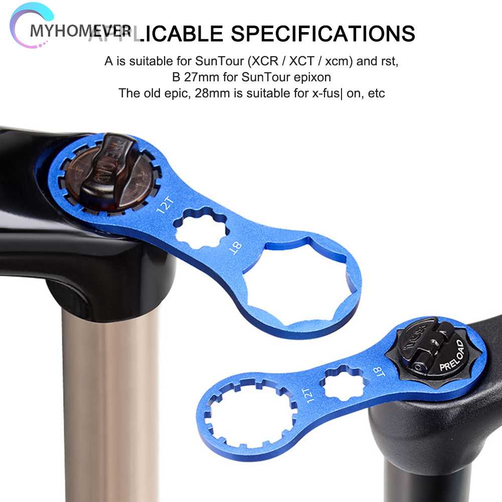 Cờ Lê Nhôm Sửa Chữa Phuộc Trước Xe Đạp Suntour XCM / XCR / XCT MTB