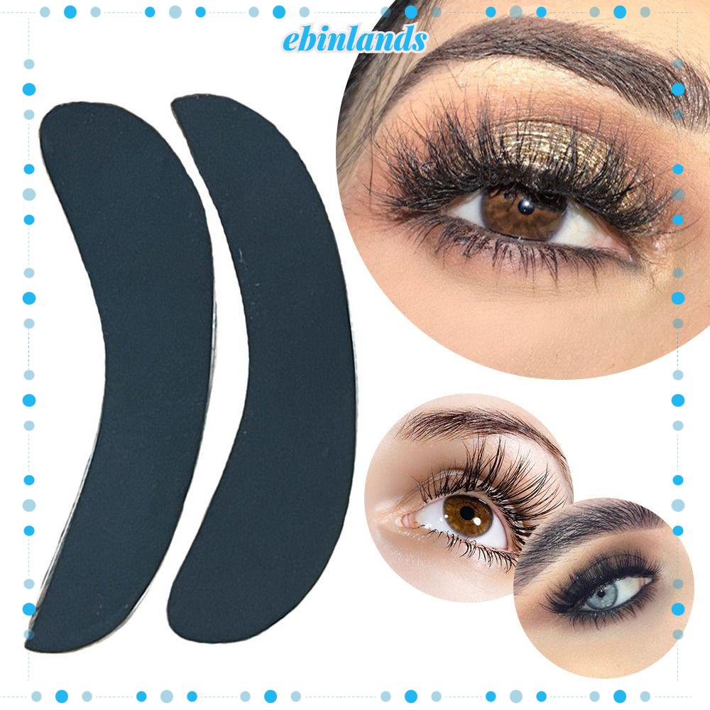 Set 4 Miếng Đệm Silicone Hỗ Trợ Uốn Cong Lông Mi Có Thể Tái Sử Dụng EBINLANDS