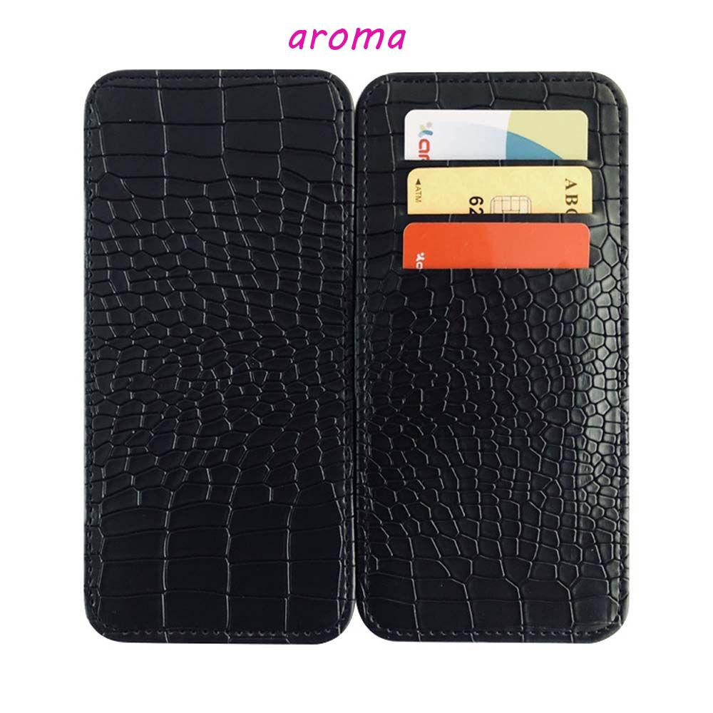Ví Da Cá Sấu Dáng Dài Có Ngăn Đựng Thẻ Tiện Dụng Cho Nam Và Nữ