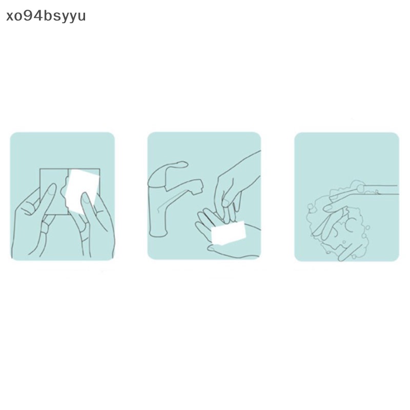 Set 50 Giấy Xà Phòng Rửa Tay Xo94Bsyu Tiện Dụng