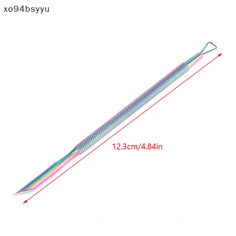 1 Dụng Cụ Hai Đầu Bằng Thép Không Gỉ Xo94Bsyu Dùng Để Đẩy Biểu Bì / Làm Móng