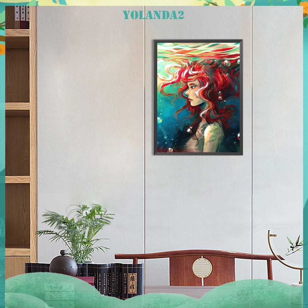 Tranh Đính Đá Kim Cương Toàn Bộ 5D DIY Hình Vẽ Trừu Tượng Trang Trí Nhà Cửa