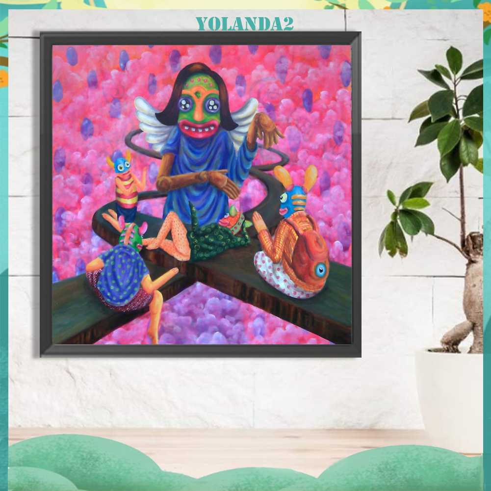 Tranh Đính Đá Kim Cương Toàn Bộ 5D DIY Hình Vẽ Thần Chết