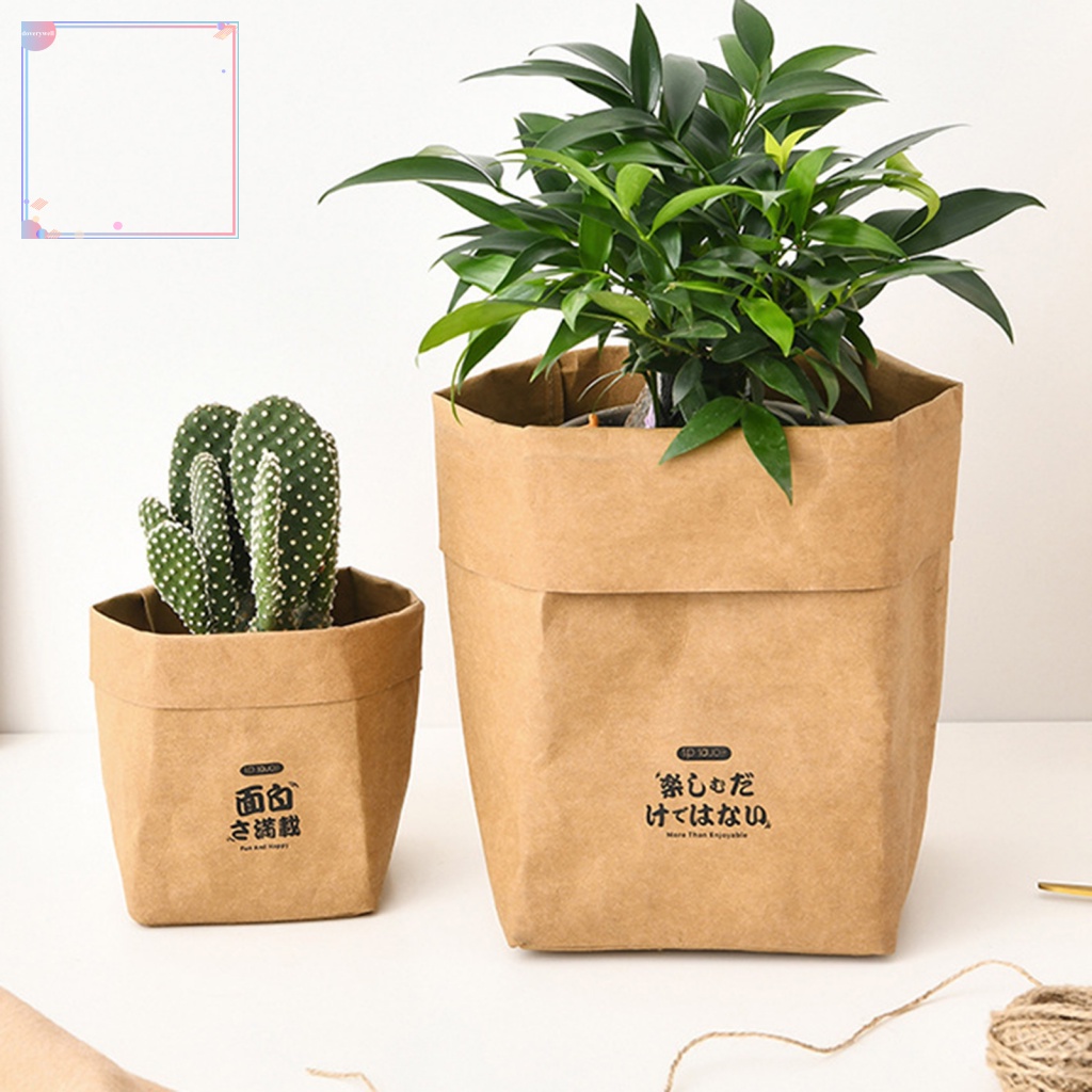 Túi Giấy Kraft Đựng Đồ Đa Năng Có Thể Tái Sử Dụng