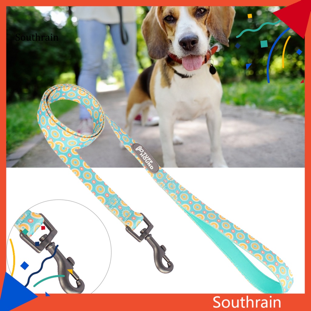 Dây Dắt Thú Cưng Đi Dạo Họa Tiết Hình Học Độ Bền Cao