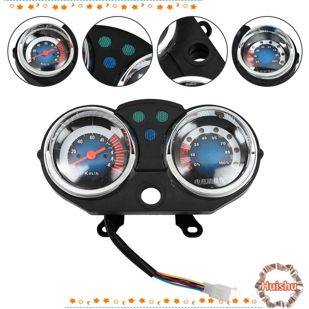 Đồng Hồ Hiển Thị Màn Hình LCD Đa Chức Năng Cho Xe Scooter