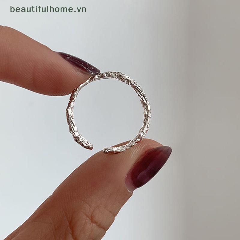 [beautifulhome] Nhẫn Dạng Mở Có Thể Điều Chỉnh Phong Cách Niche Thời Trang Đơn Giản Cá Tính Dành Cho Nữ [beauty]