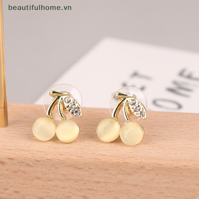 Bông Tai S925 Hình Nơ Đen Đính Pha Lê Ngọt Ngào