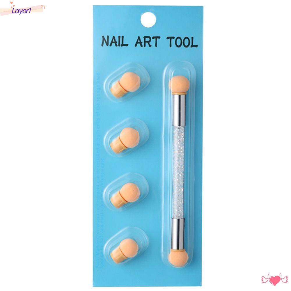 Cọ Trang Trí Móng Tay Nghệ Thuật Hai Đầu 1 # LAYOR1