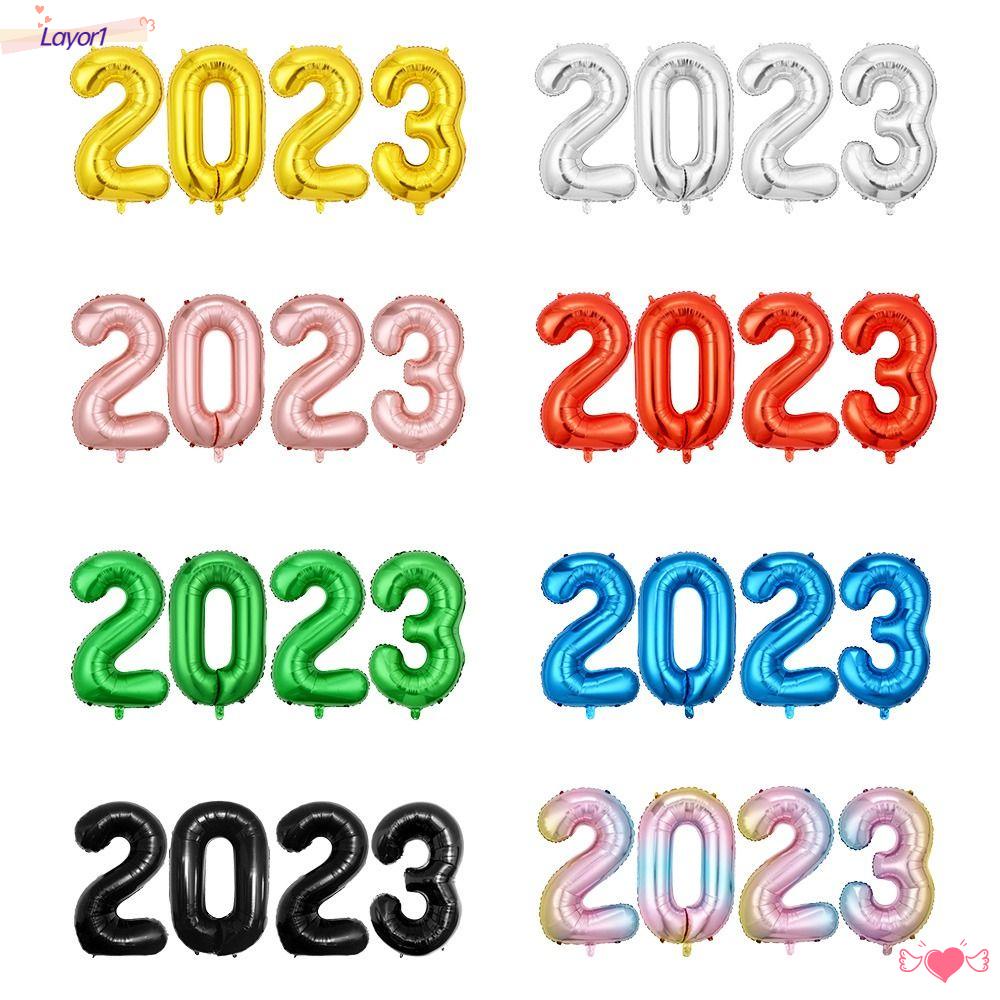 Bong Bóng Bơm Hơi Mừng Năm Mới 1 2023 Cho Bé