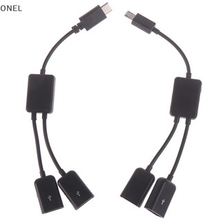 Bộ Chia Cổng Micro usb / type c Sang 2 Cổng otg