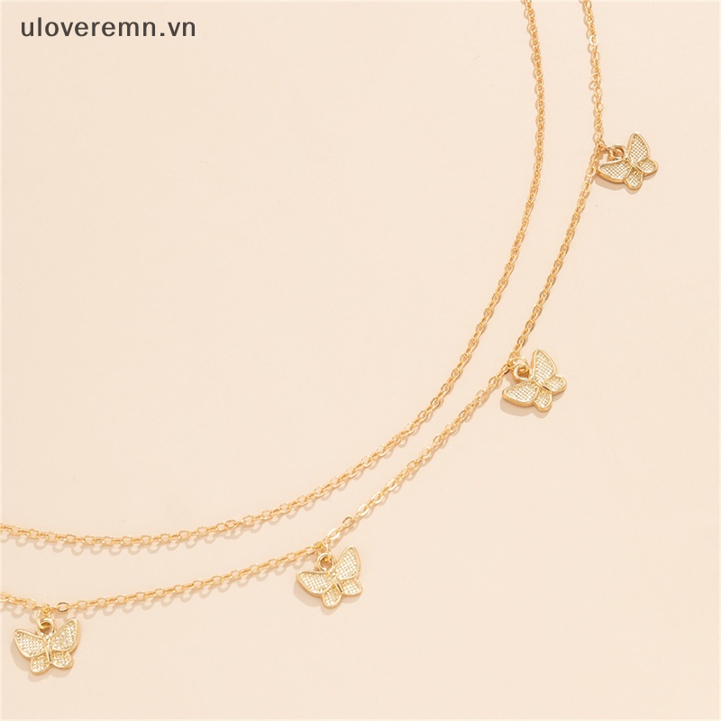 Dây Xích Đeo Hông Hai Mặt Hình Bướm Thời Trang Đi Biển Mùa Hè Quyến Rũ Cho Nữ