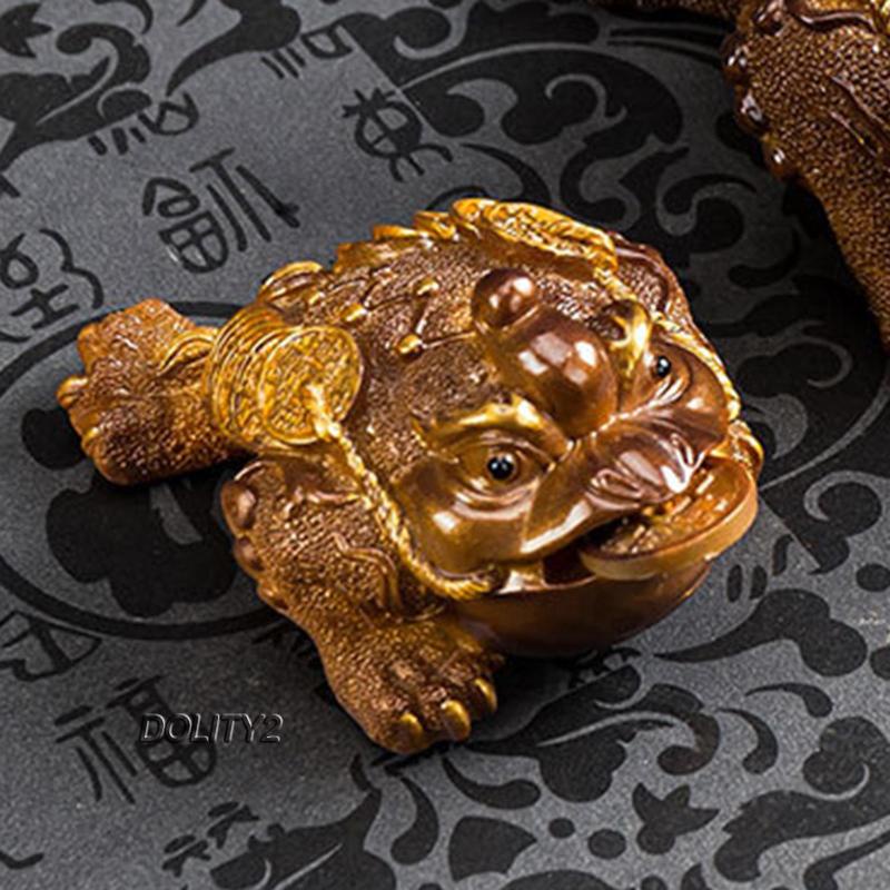 [Dolity2] Tượng Thú Cưng Uống Trà Trung Hoa Thay Đổi Màu Sắc