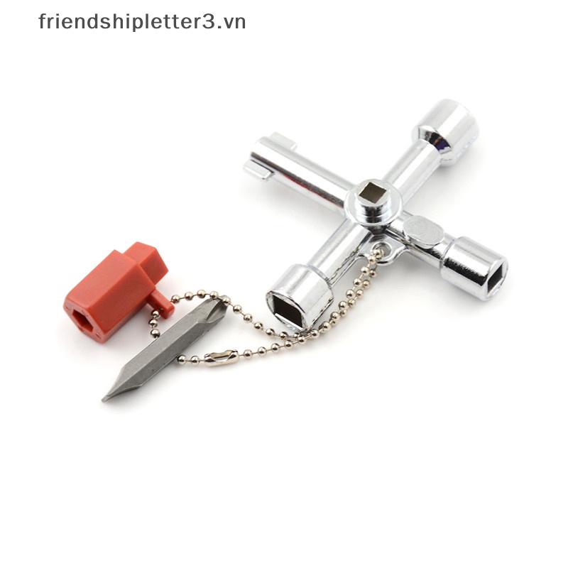 Chìa Khóa Thang Máy / Tủ Điện Hình Tam Giác / Vuông / Chữ Thập 5 Trong 1 Thông Dụng