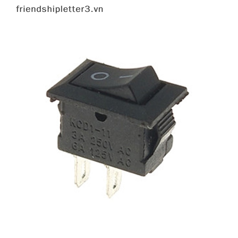 1 Công Tắc Bật / Tắt Mini 10 * 15mm 2Pin ON / OFF Cho Xe Hơi, Xe Tải, Tàu Thuyền