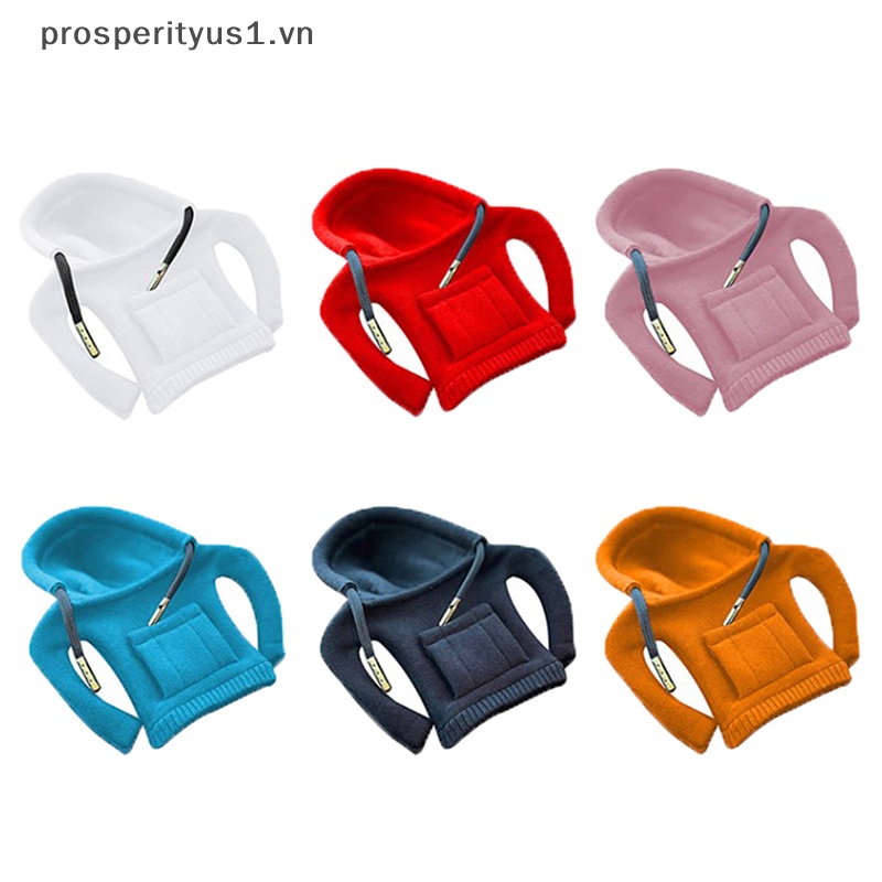 [prosperityus1] Núm Bọc Cần Số Xe Hơi Bằng Nỉ Trang Trí Nội Thất [VN]