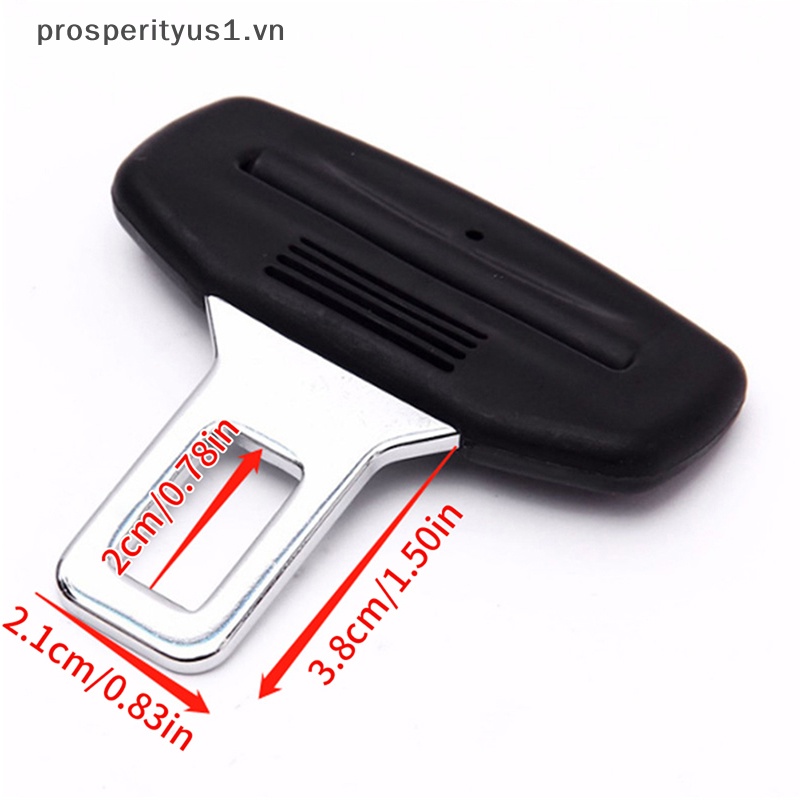 [prosperityus1] Chốt Khóa Dây An Toàn Xe Hơi Màu Đen