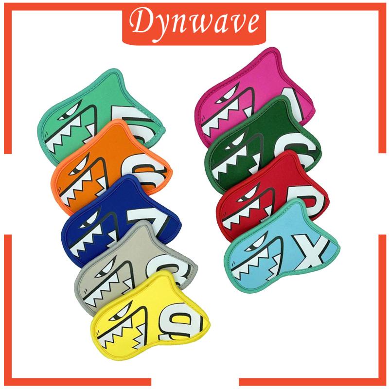 Bộ 9 Vỏ Bọc Gậy Đánh Golf Chống Mòn Tiện Dụng