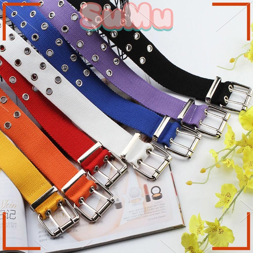 SUMU Thắt Lưng Bện Sợi Nylon Thiết Kế Sang Trọng Đơn Giản Cho Nữ