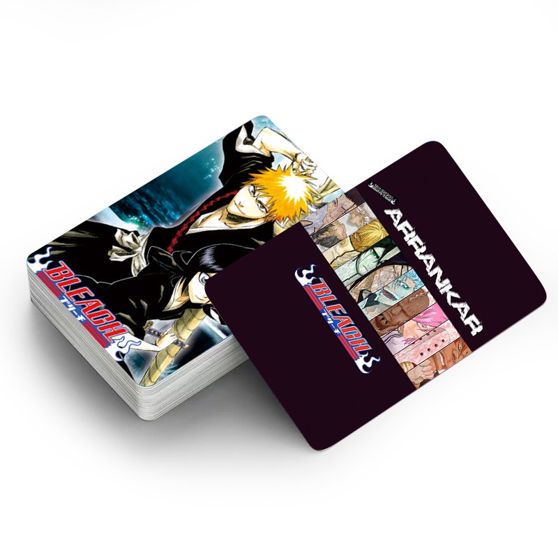 Set 30 Tấm Thẻ Ảnh Lomo Hai Mặt In Hình Anime BLEACH