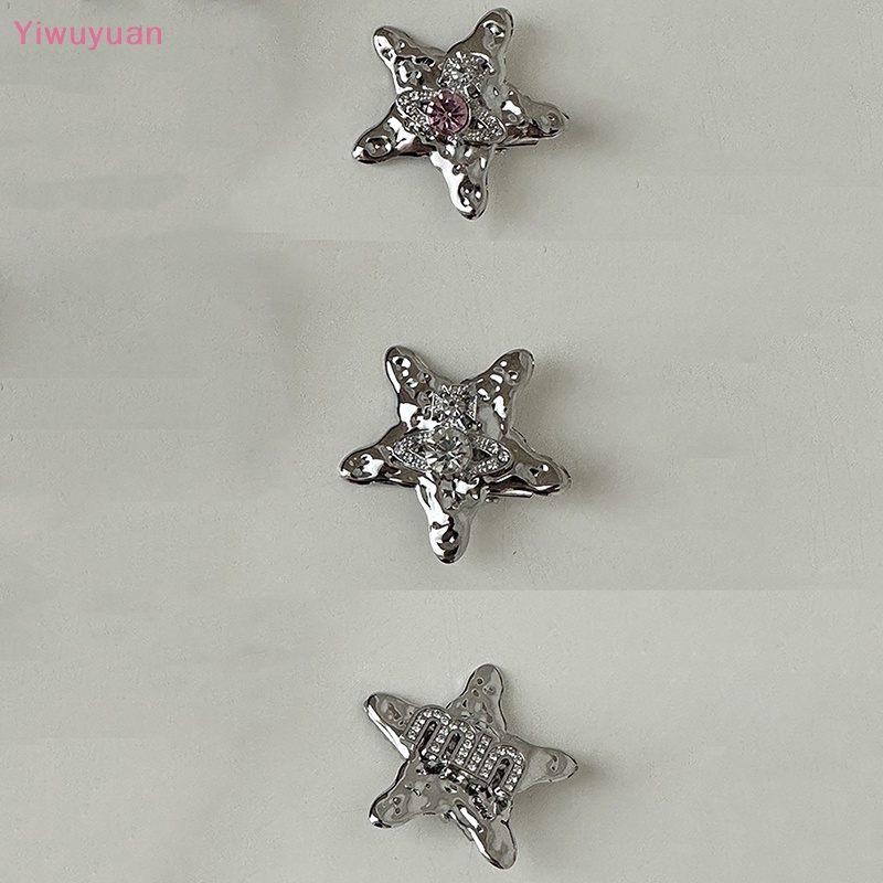 Kẹp Tóc Hình Ngôi Sao Năm Cánh Đính Đá Thời Trang Mới