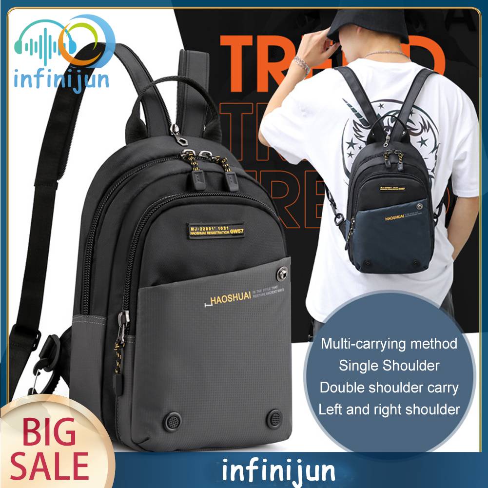 Túi Đeo Chéo Thể Thao Bằng Nylon Tùy Chỉnh Thời Trang Cho Nam