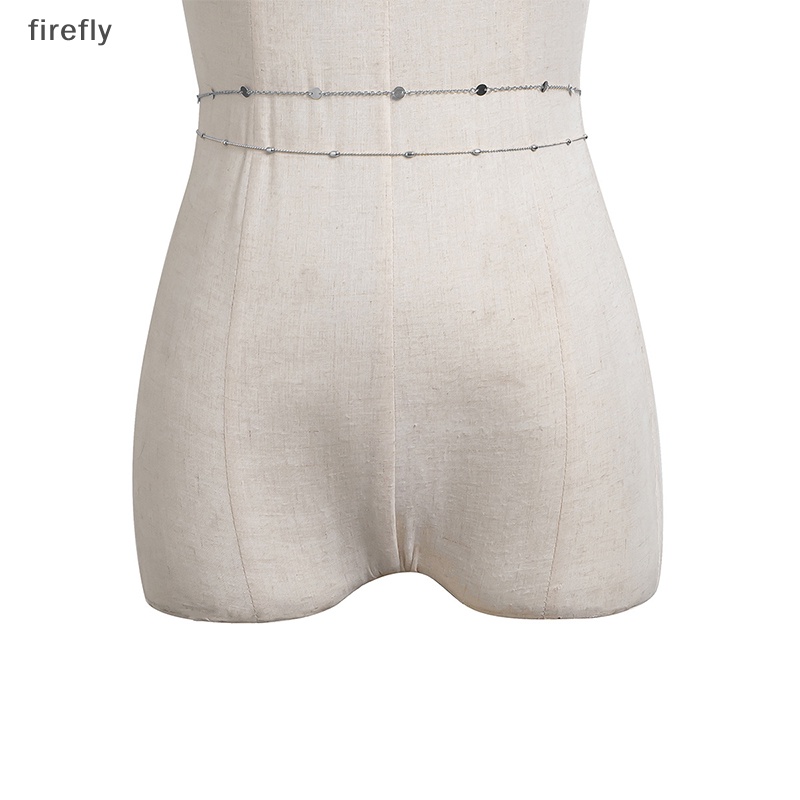 Thắt Lưng Chuỗi Hạt Mỏng Phong Cách Vintage Thời Trang Mùa Hè Quyến Rũ Cho Nữ Y2K