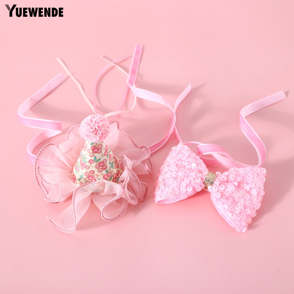 Yq.e 1 Set Vòng Cổ Bằng Polyester Thân Thiện Với Da Hiệu Ứng Visual Effect Đầy Màu Sắc Quyến Rũ Cho Thú Cưng