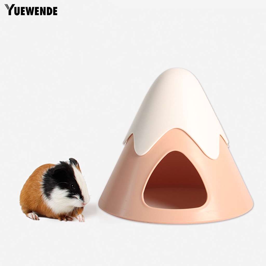 Yq.e Tổ Ổ Cứu Hộ Bằng ABS Hình Núi Tuyết Không Gian Có Thể Tháo Rời Giảm Căng Thẳng Cho Hamster / Hamster / Sóc / Chuộ