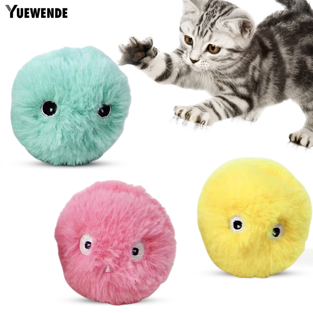 Đồ Chơi Bắt Bóng Bằng EVA Họa Tiết Hoạt Hình Phát Sáng Giúp Giảm Căng Thẳng Dành Cho Mèo Cưng