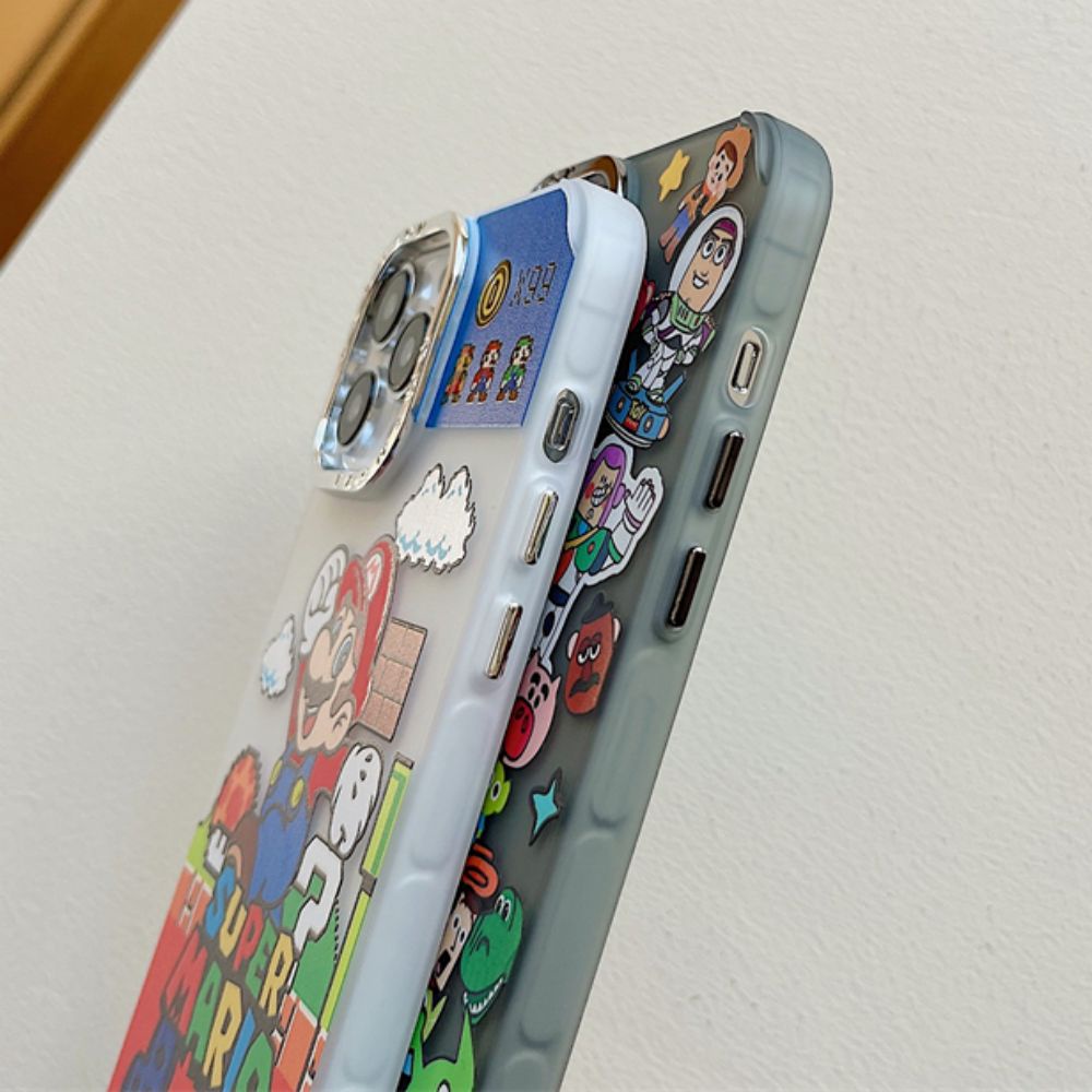 Ốp Điện Thoại Họa Tiết Mario Cho IPhone 11 14 13 12 Pro Max XS XR 7 8 Plus