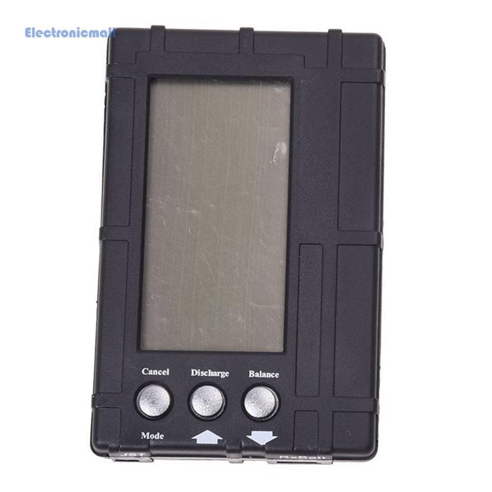 Đồng Hồ Đo Điện Áp Pin Lipo 2-6s Lipo RC 3 Trong 1 Màn Hình LCD