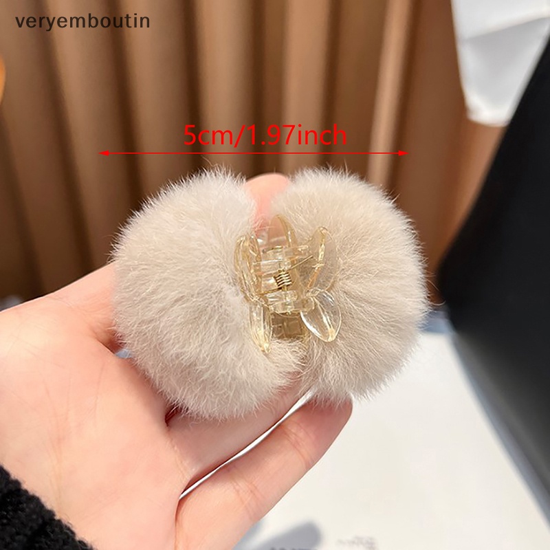 Kẹp Tóc Lông Thỏ Dễ Thương Dành Cho Nữ