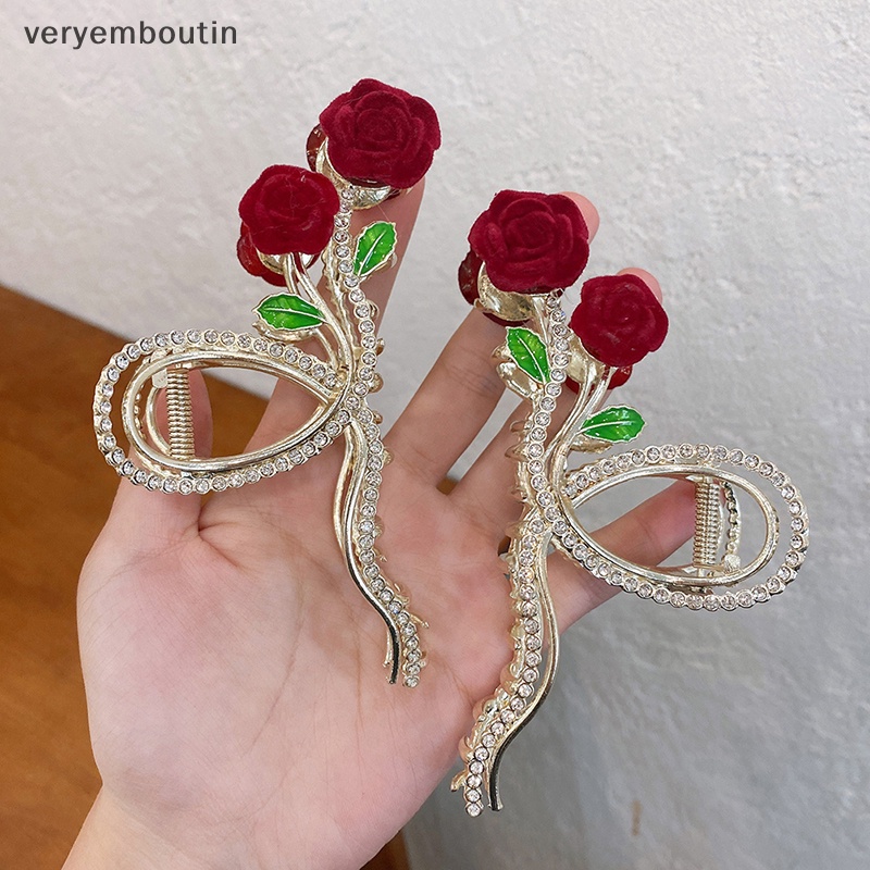 Kẹp Tóc Hình Cá Mập Đính Đá Thời Trang Cho Nữ