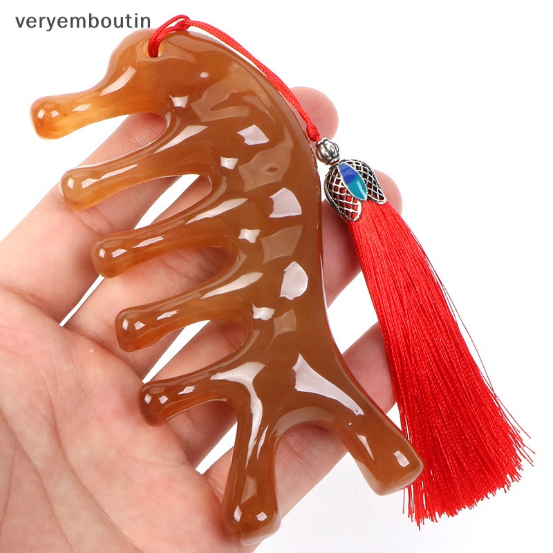 1 Lược Nhựa Mát Xa Mặt Răng Thưa Tiện Dụng